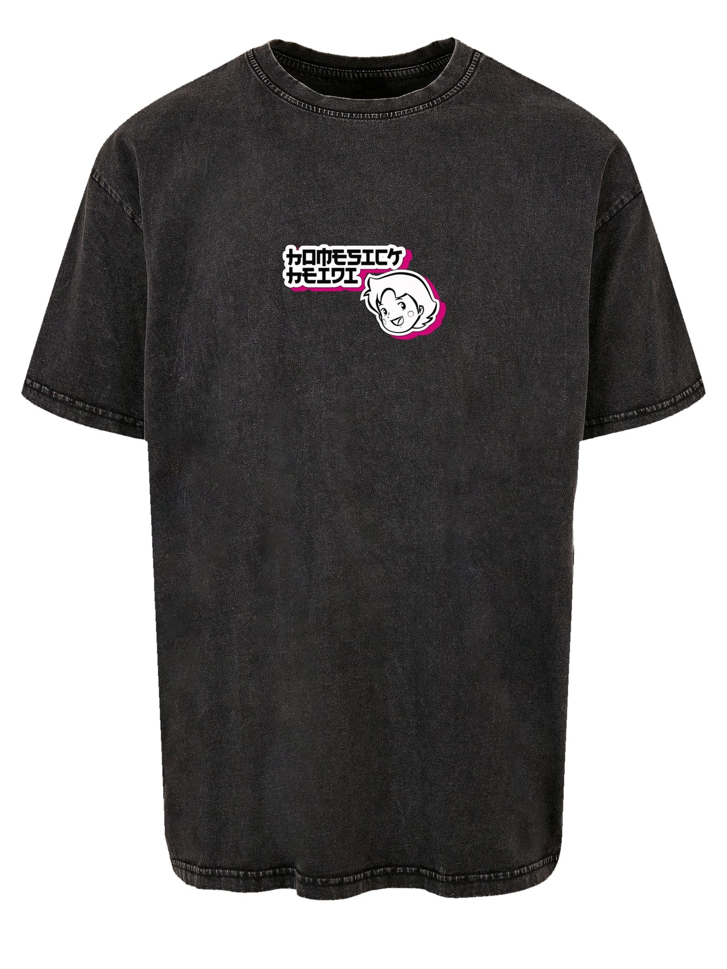 Heidi | Homesick | Acid Washed Oversize Tee
