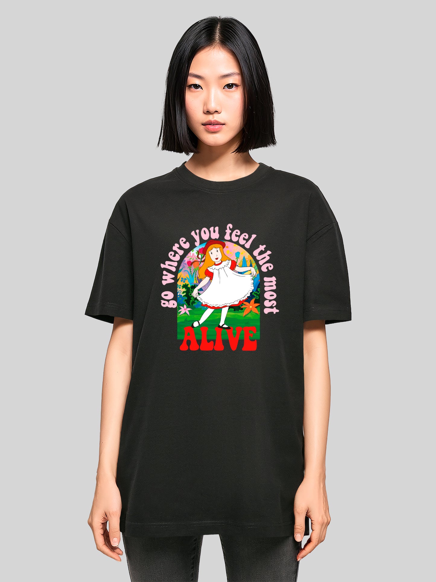 Maja | Alive | Boyfriend Tee