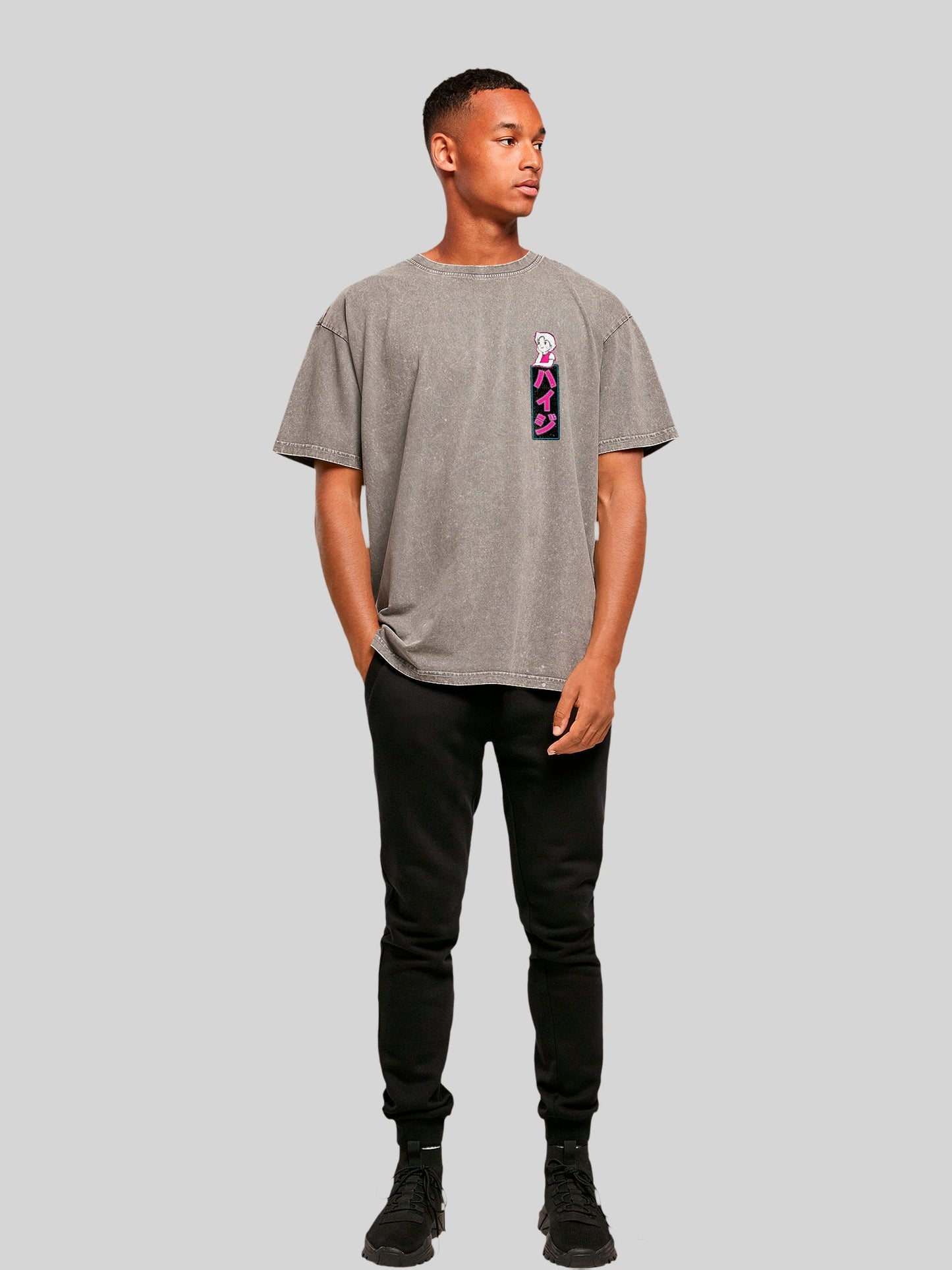 Heidi | Dream Big | Acid Washed Oversize Tee