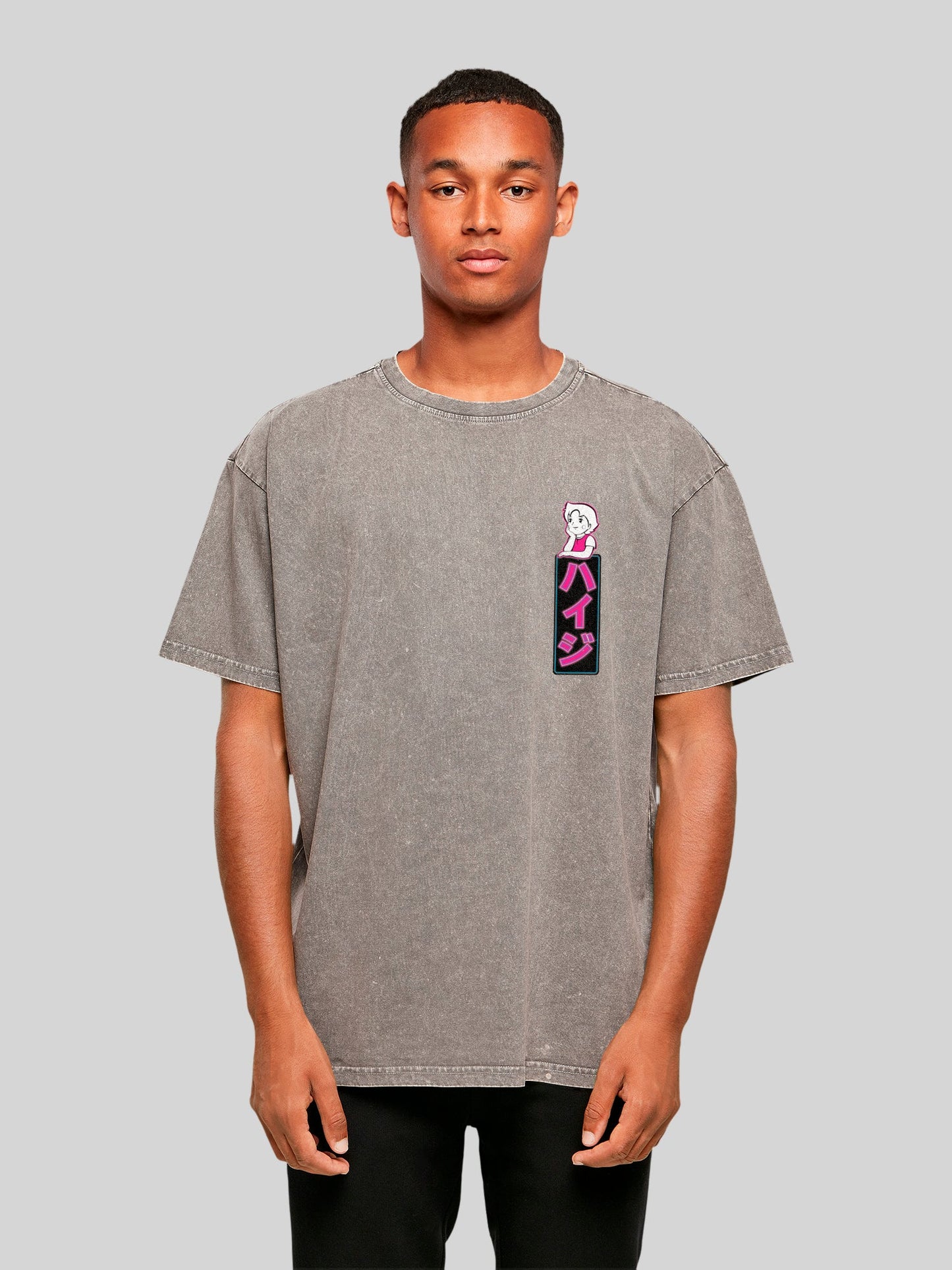 Heidi | Dream Big | Acid Washed Oversize Tee