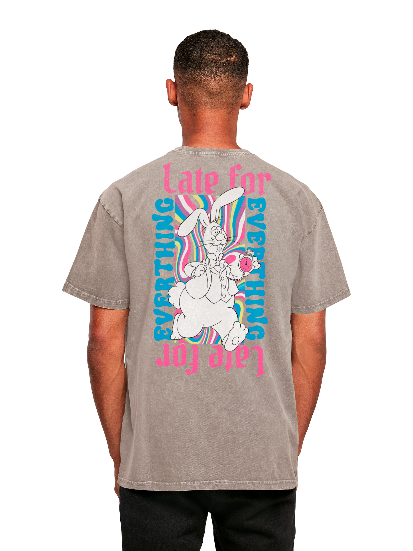 Alice | Late | Acid Washed Oversize Tee