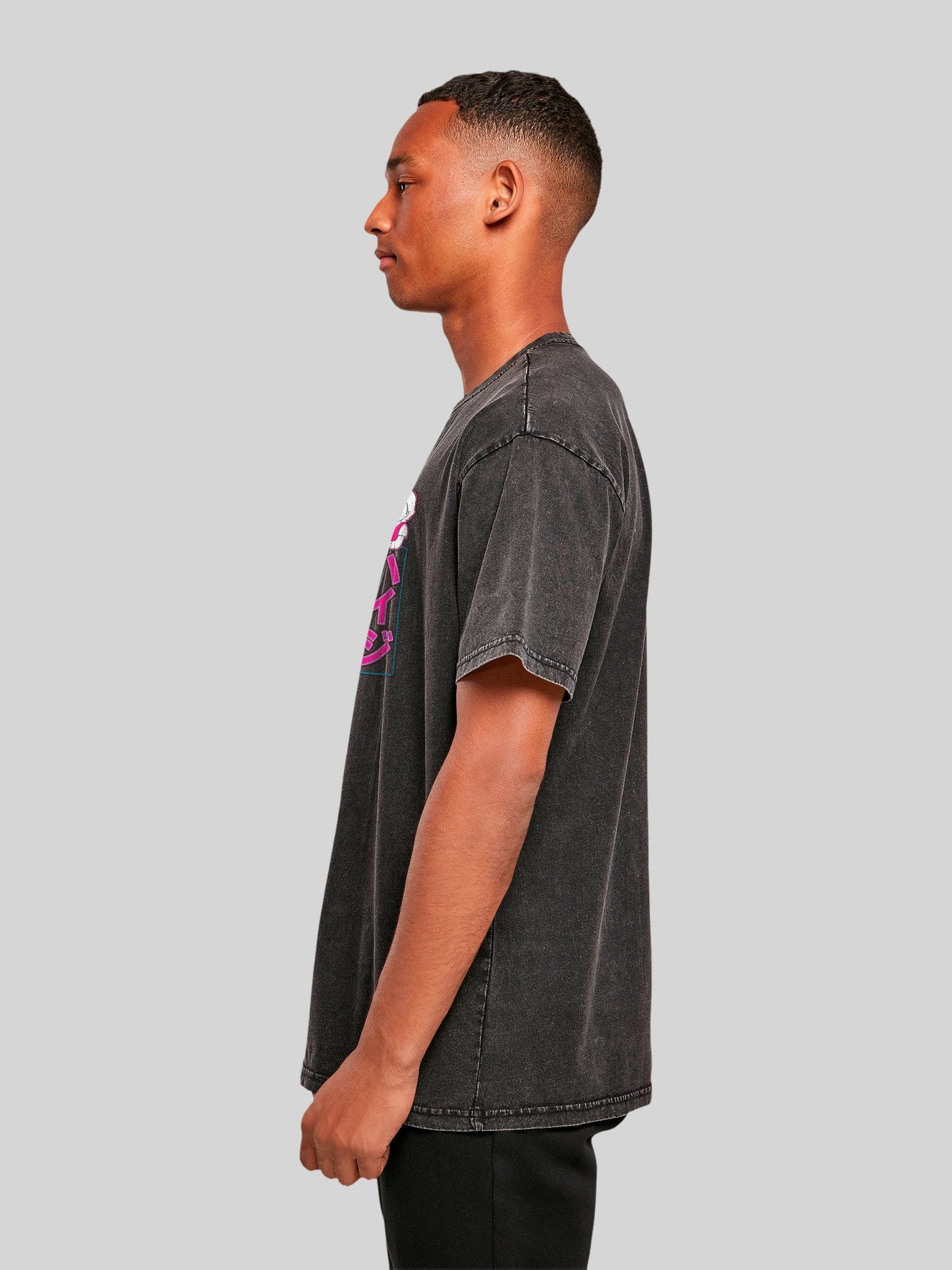 Heidi | Dream Big | Acid Washed Oversize Tee