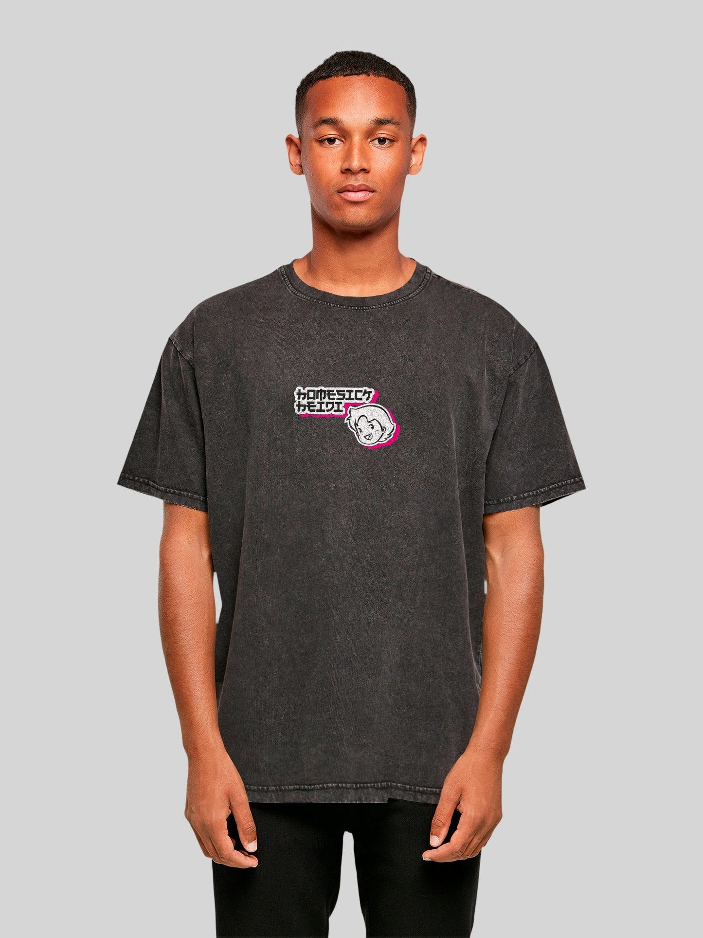 Heidi | Homesick | Acid Washed Oversize Tee