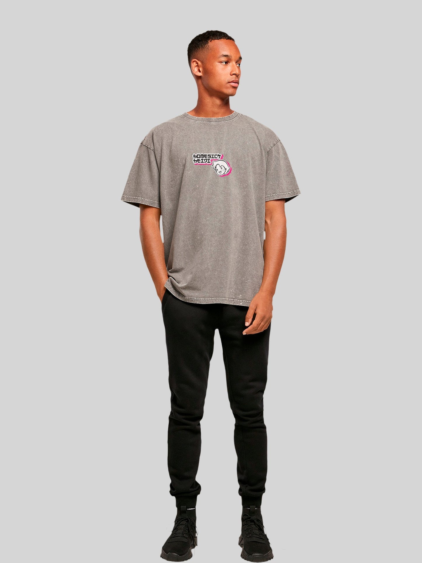 Heidi | Homesick | Acid Washed Oversize Tee