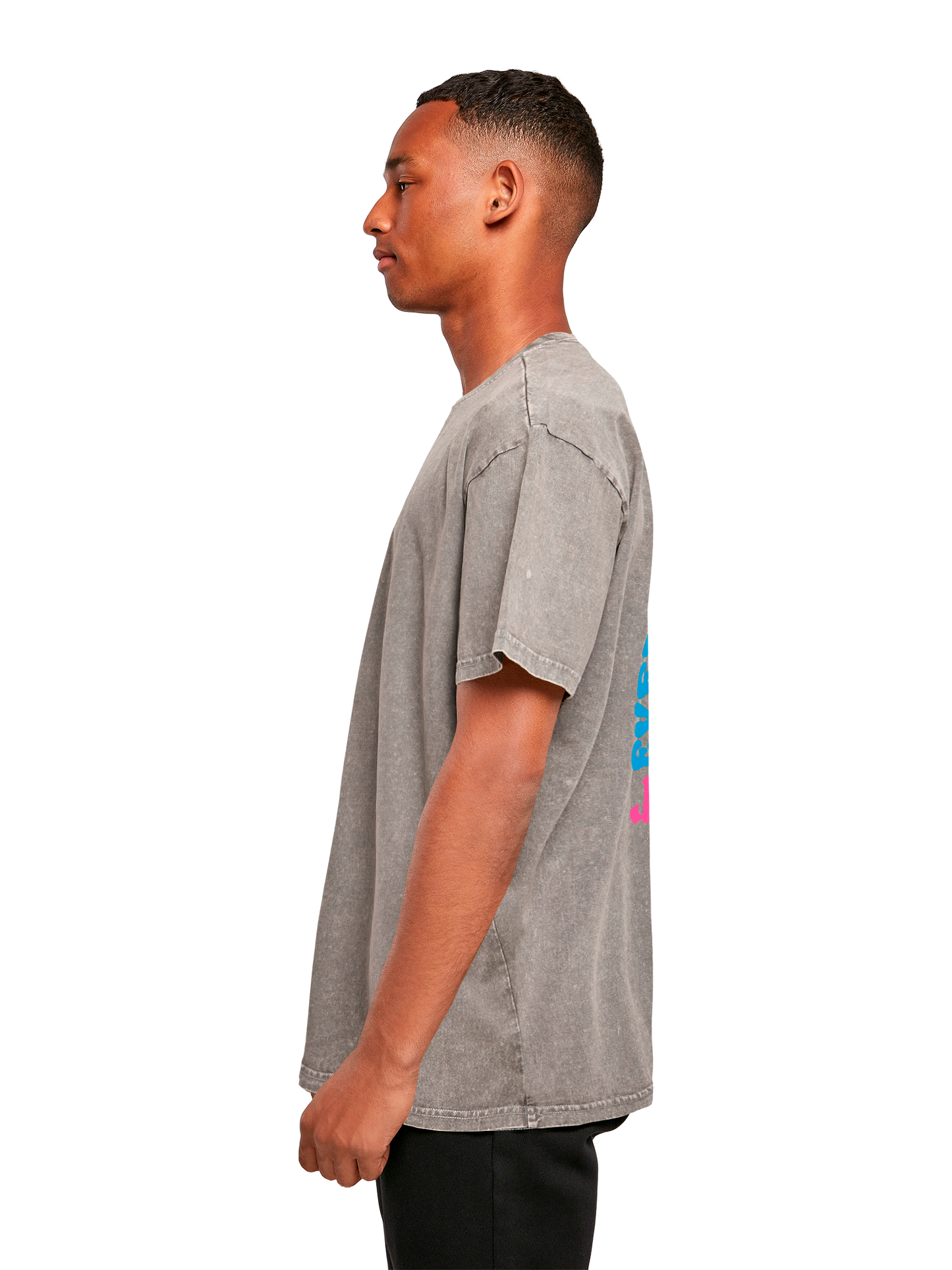 Alice | Late | Acid Washed Oversize Tee