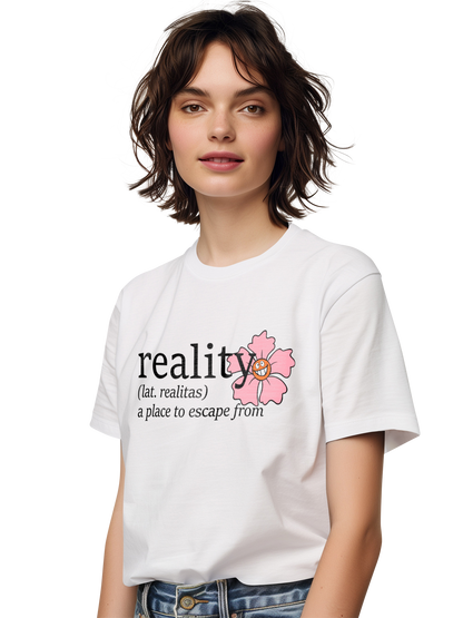 Alice im Wunderland Reality Definition Damen T-Shirt