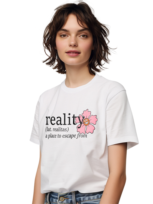 Alice im Wunderland Reality Definition Damen T-Shirt