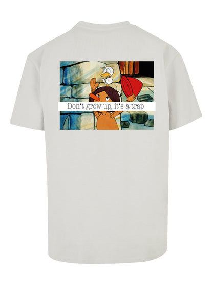 Pinocchio Its A Trap | Heroes of Childhood | Boys Oversize Tee