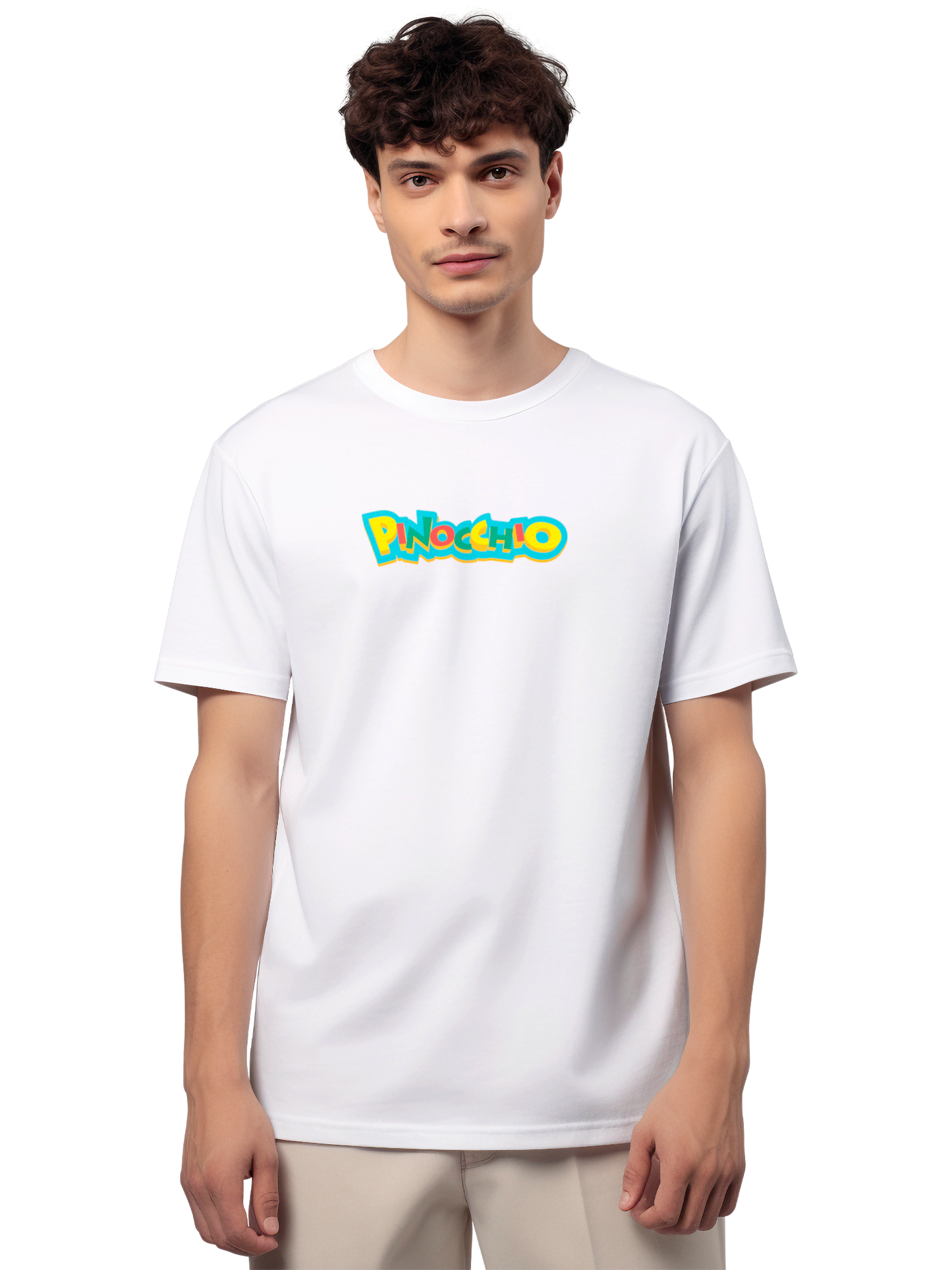 Pinocchio Schriftzug Unisex T-Shirt