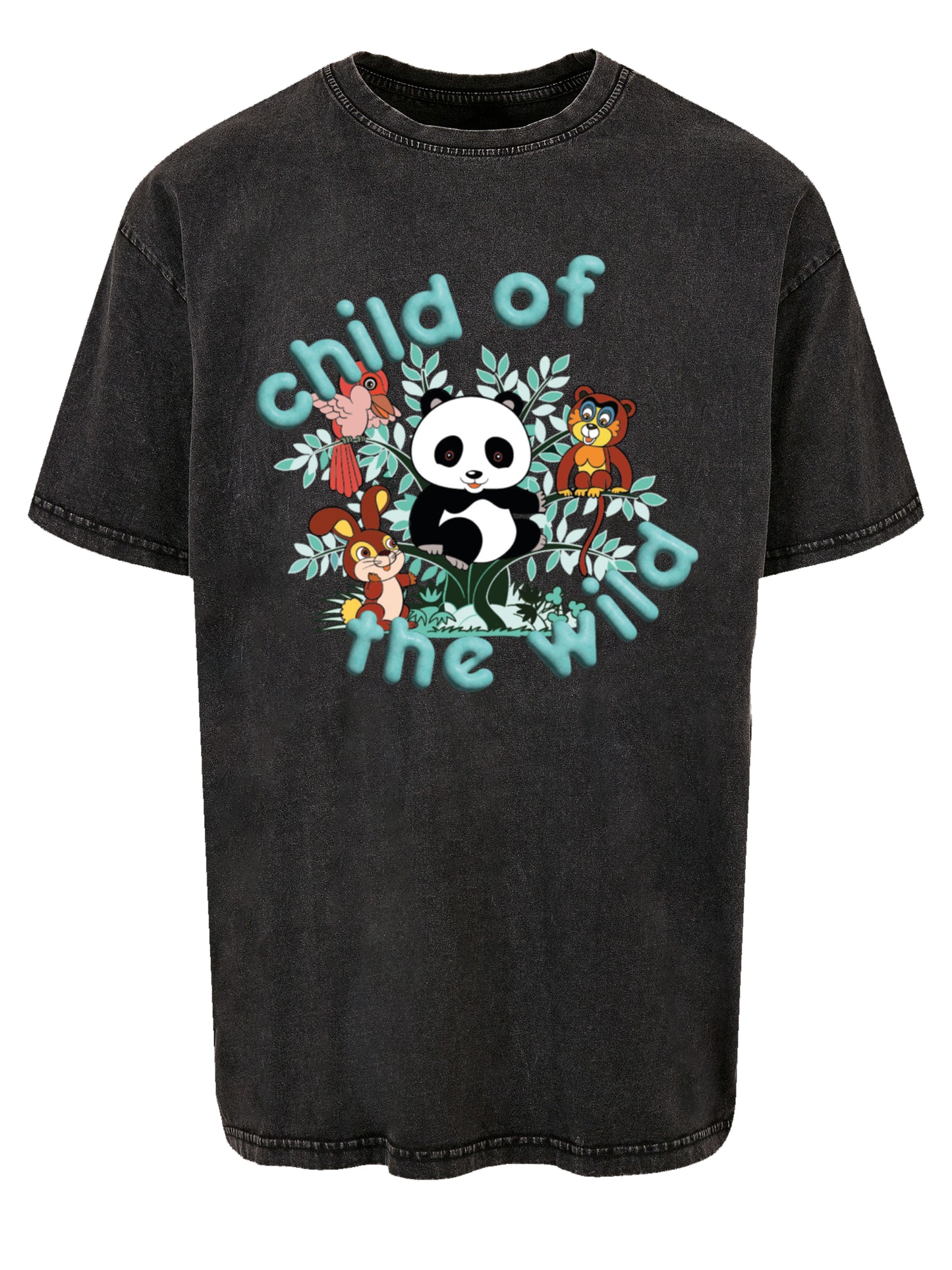 Tao Tao Child Of The Wild | Heroes of Childhood | Acid Washed Boys Oversize Tee