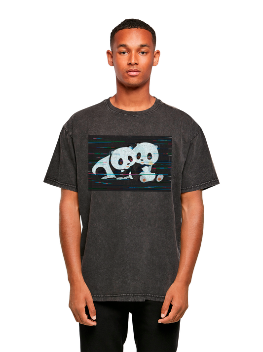 Tao Tao Retro | Heroes of Childhood | Acid Washed Boys Oversize Tee