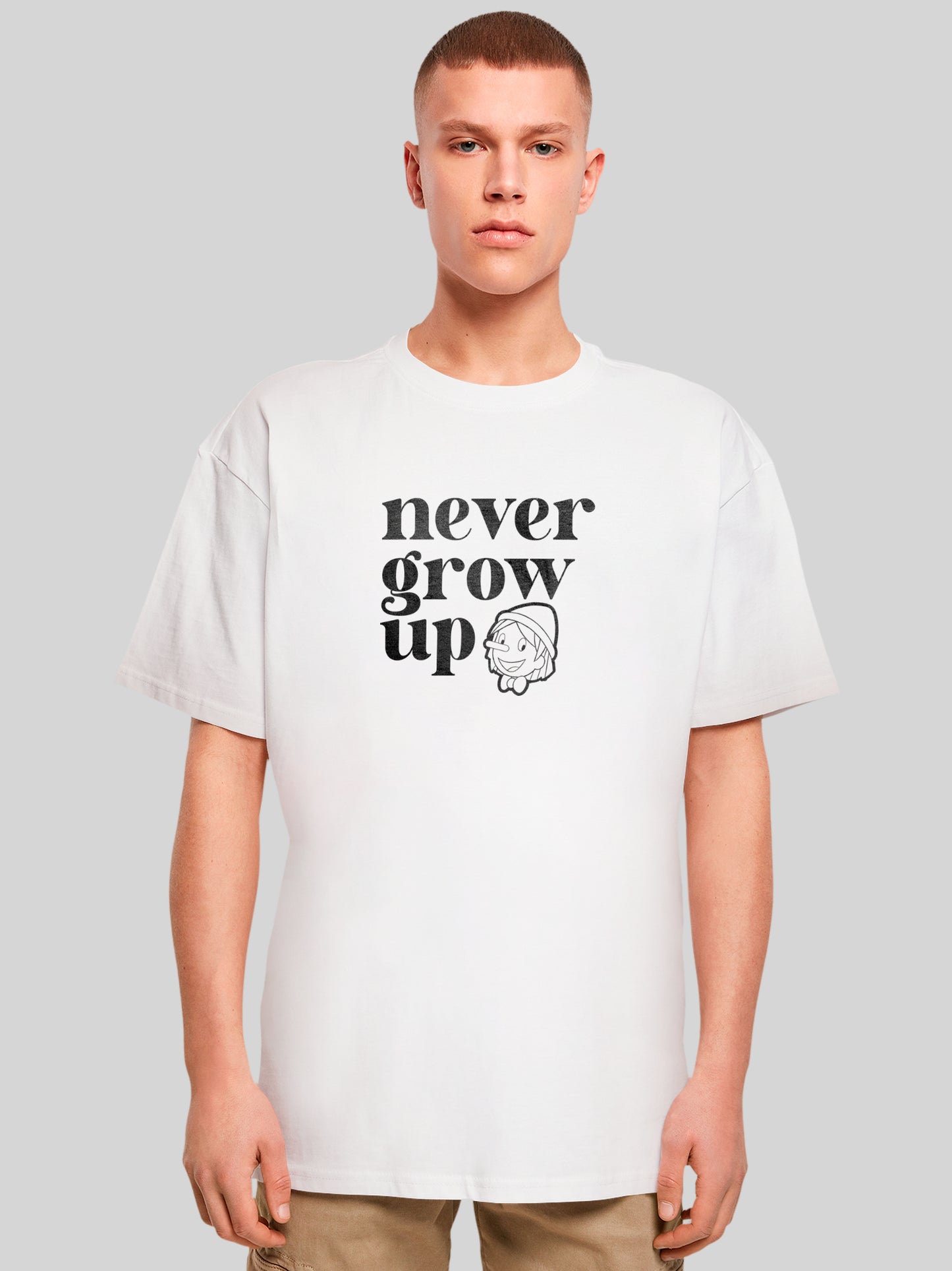 Pinocchio | Never Grow Up | Oversize Tee