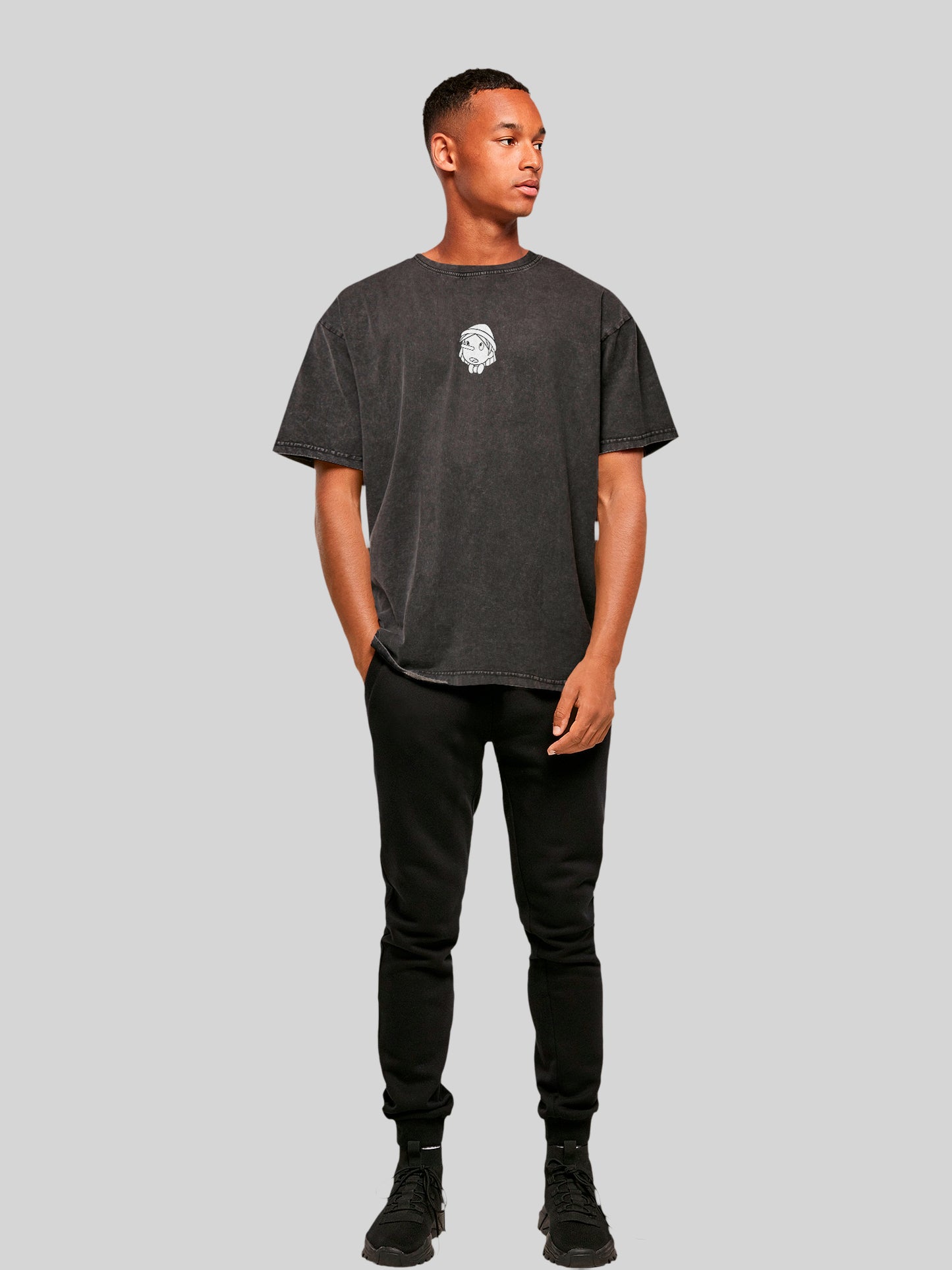 Pinocchio | Dad | Acid Washed Oversize Tee