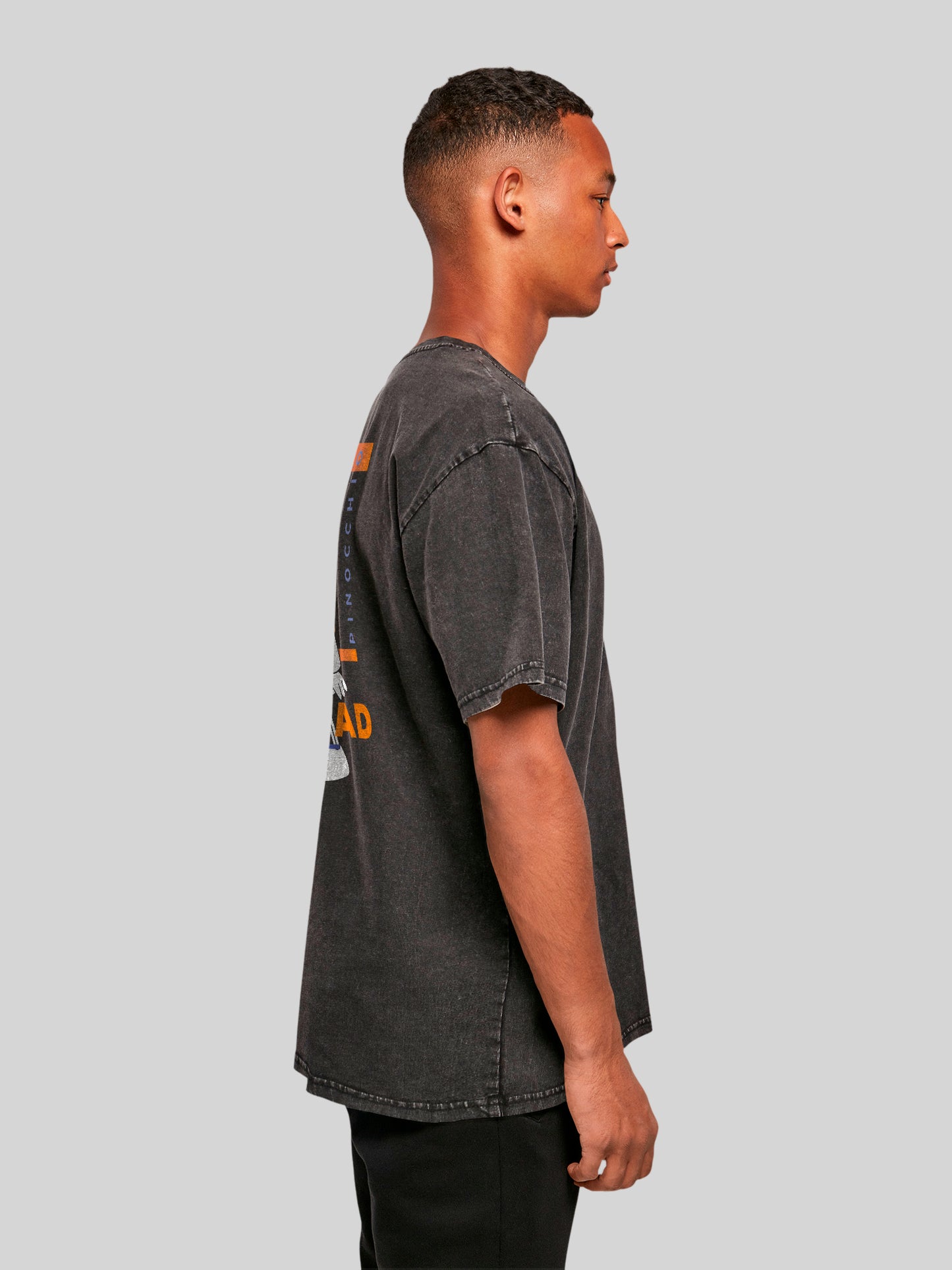 Pinocchio | Dad | Acid Washed Oversize Tee