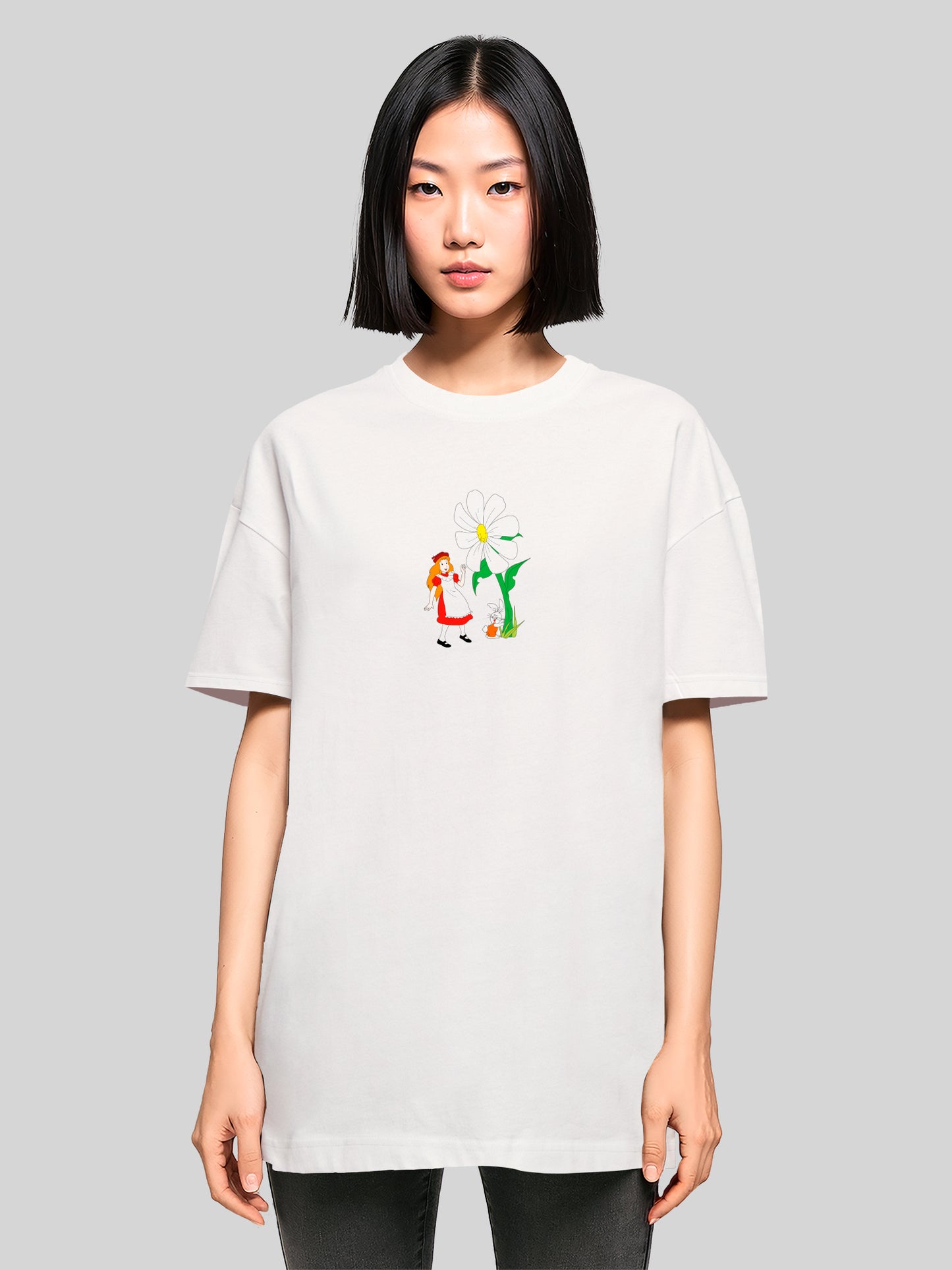 Alice | Bunny | Boyfriend Tee