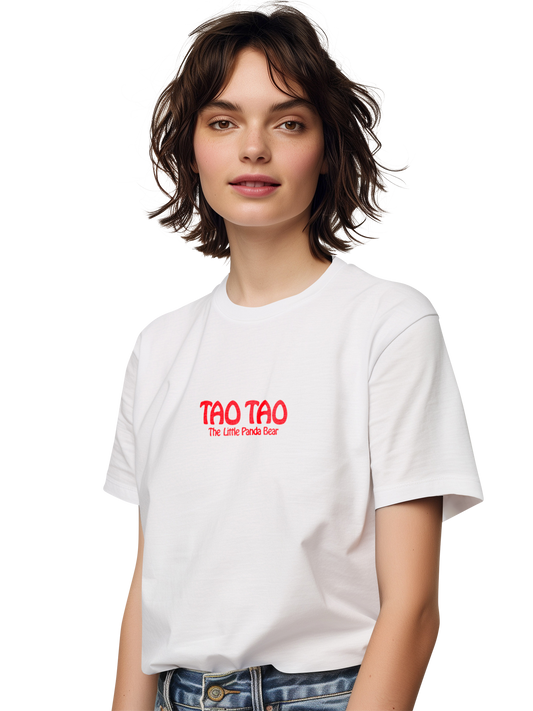 Tao Tao LOGO Damen T-Shirt mit Backprint