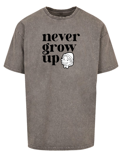 Pinocchio Never Grow Up | Heroes of Childhood | Acid Washed Boys Oversize Tee