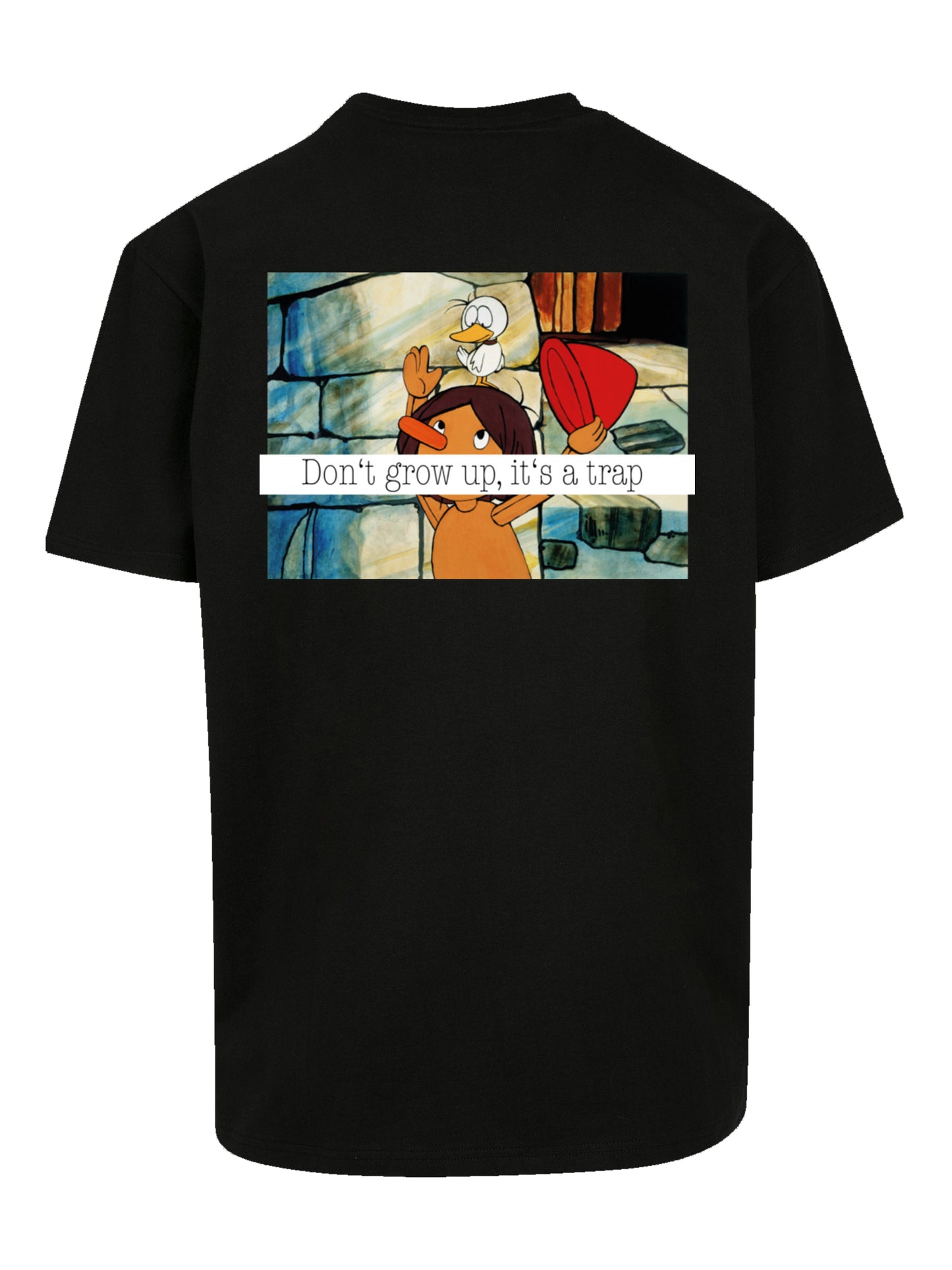 Pinocchio Its A Trap | Heroes of Childhood | Boys Oversize Tee