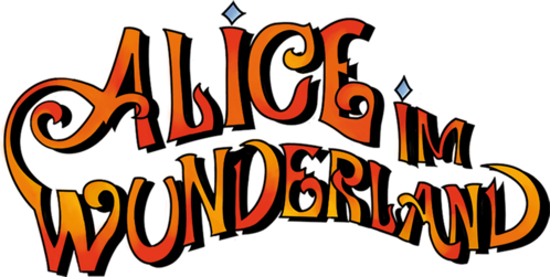 Alice im Wunderland Schriftzug Unisex Sweatshirt