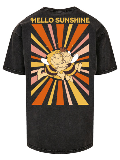 Maja | Hello Sunshine | Acid Washed Oversize Tee