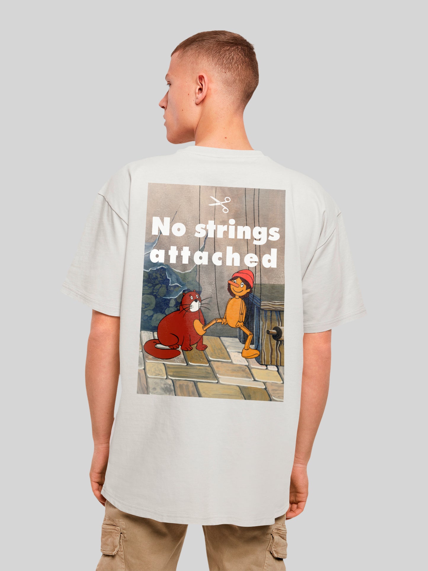 Pinocchio | Strings | Oversize Tee