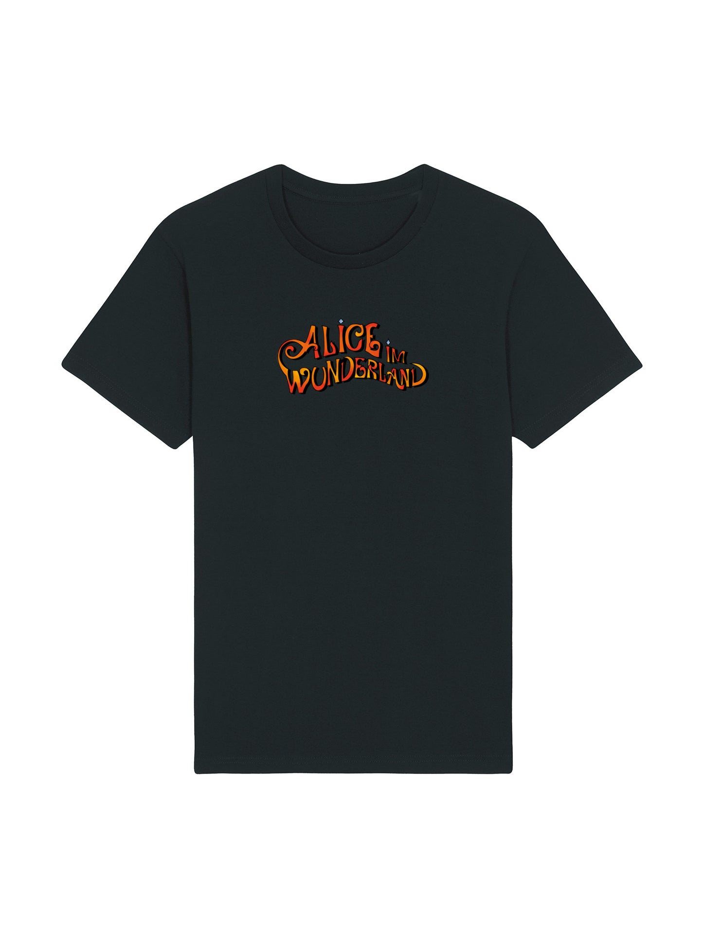 Alice im Wunderland Schriftzug Damen T-Shirt