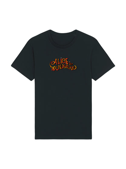 Alice im Wunderland Schriftzug Damen T-Shirt