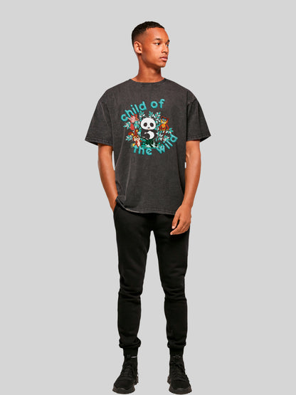 Tao Tao Child Of The Wild | Heroes of Childhood | Acid Washed Boys Oversize Tee