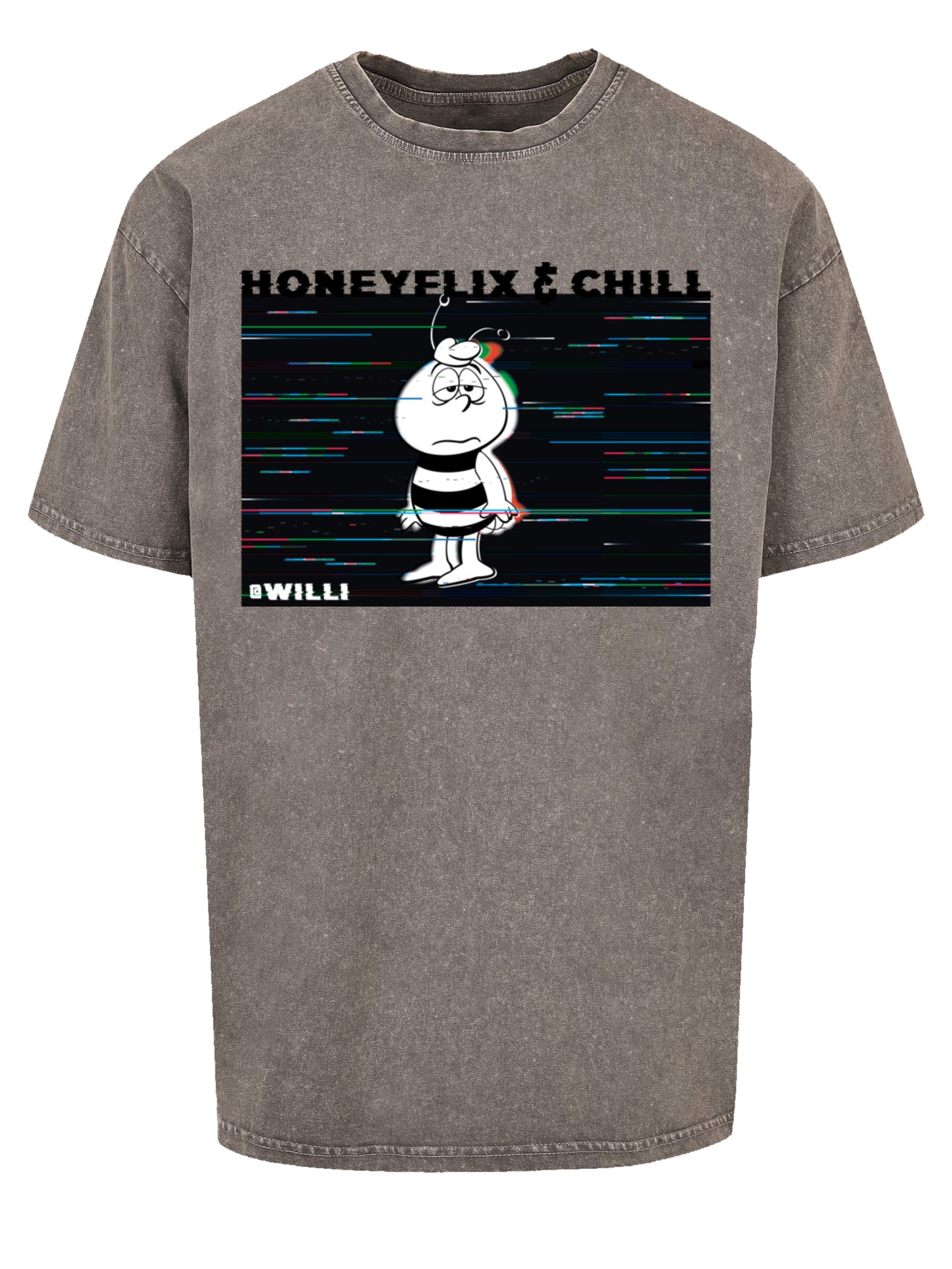 Die Biene Maja Honeyflix and Chilll | Heroes of Childhood | Acid Washed Boys Oversize Tee