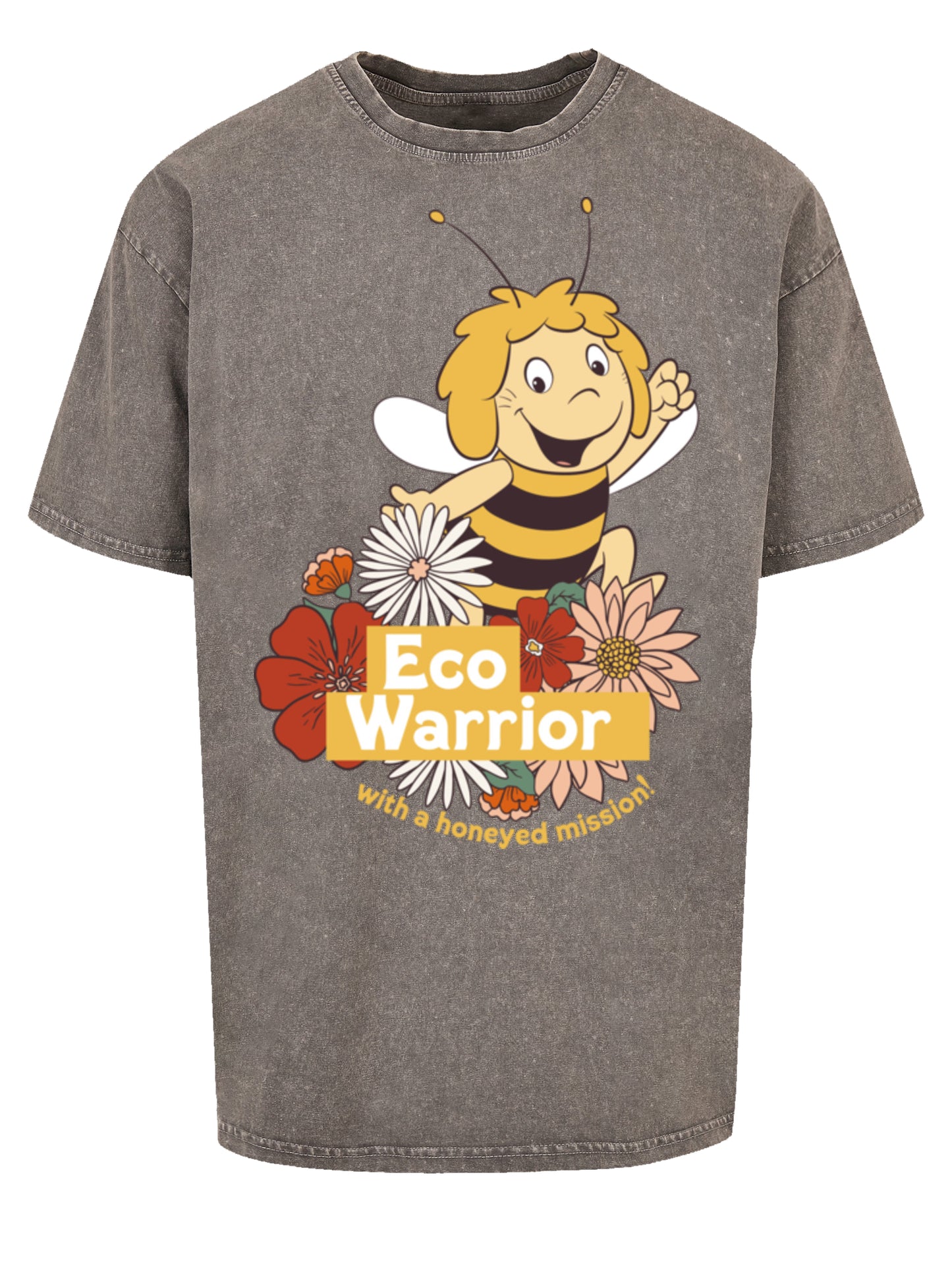 Maja | Eco Warrior | Acid Washed Oversize Tee