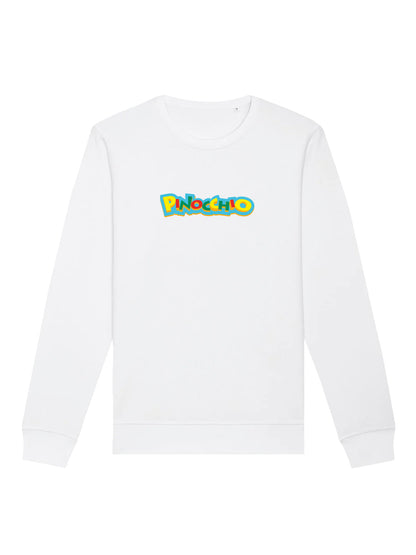 Pinocchio Schriftzug Unisex Sweatshirt