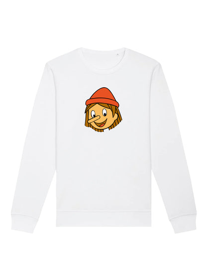 Pinocchio LOGO Kopf Unisex Sweatshirt