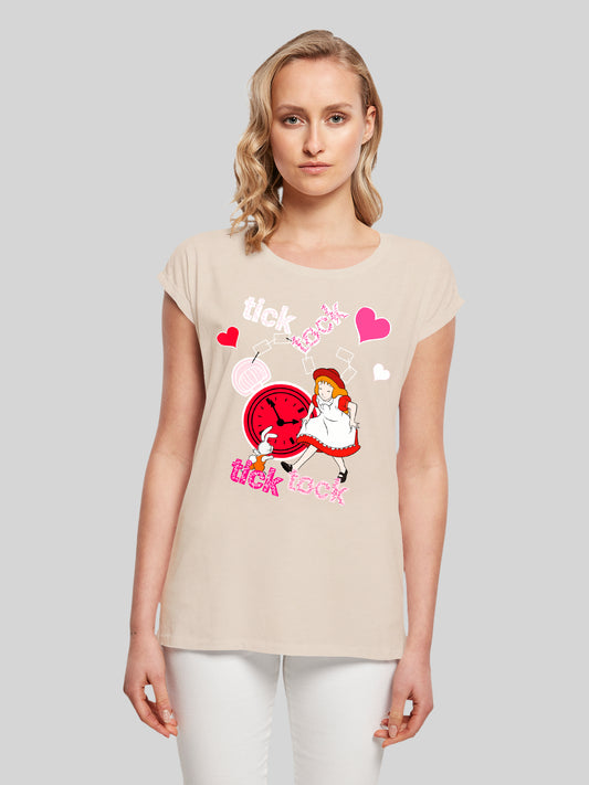 Alice im Wunderland Tick Tock | Heroes of Childhood | Girls Basic Tee