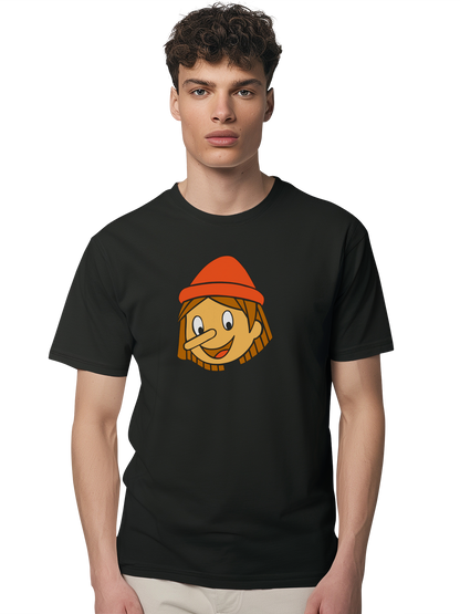 Pinocchio LOGO Kopf Basic T-Shirt