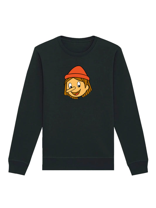 Pinocchio LOGO Kopf Unisex Sweatshirt