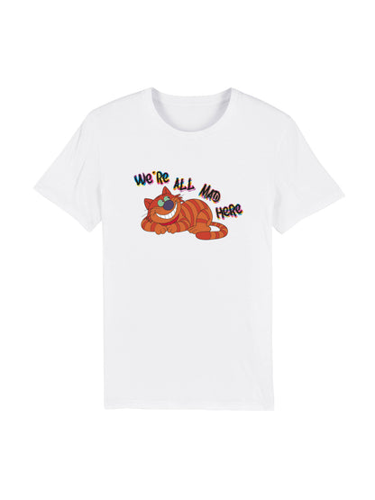 Alice im Wunderland Mad Here Unisex T-Shirt