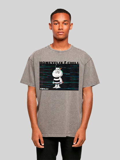 Die Biene Maja Honeyflix and Chilll | Heroes of Childhood | Acid Washed Boys Oversize Tee