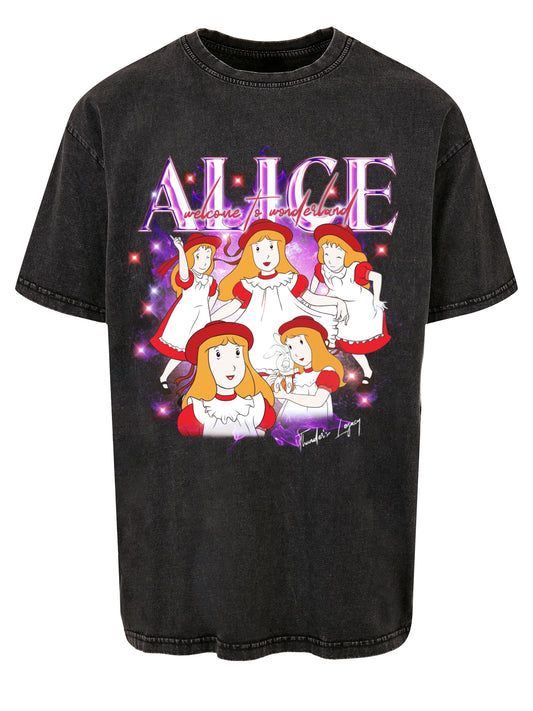 Alice | Thunder's Legacy | Acid Washed Oversize Tee