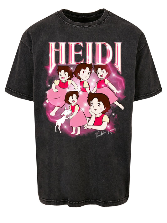 Heidi | Thunder's Legacy | Acid Washed Oversize Tee