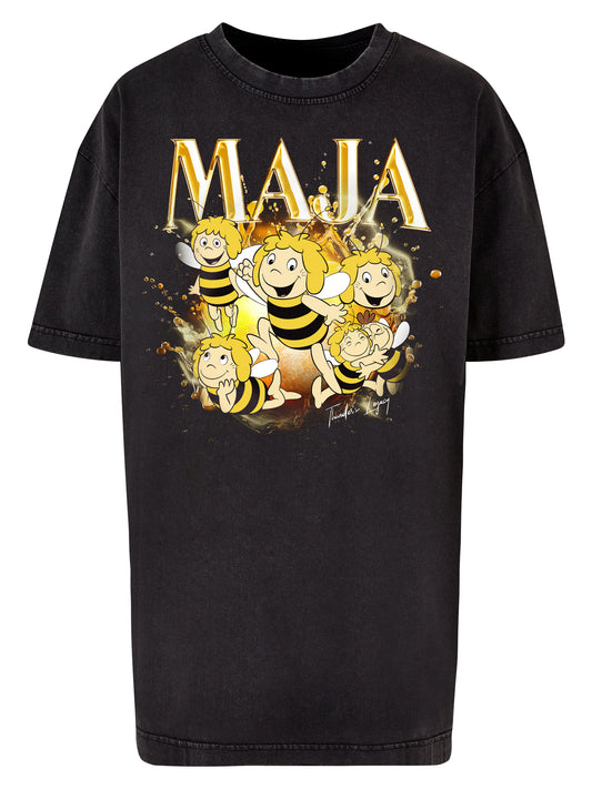 Maja | Thunder's Legacy | Acid Washed Oversize Tee