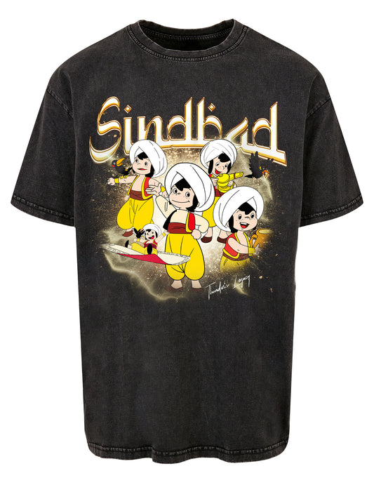 Sindbad | Thunder's Legacy | Acid Washed Oversize Tee
