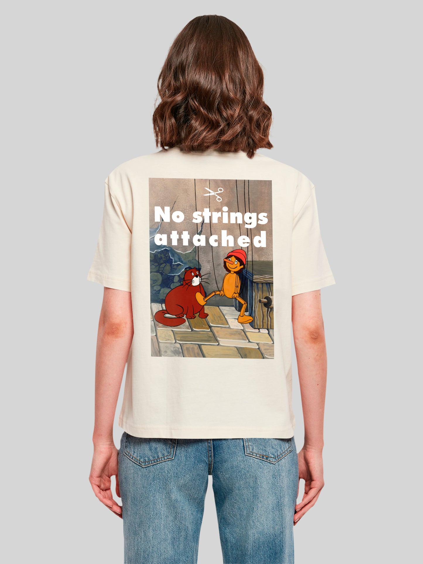 Pinocchio | Strings | Boxy Fit Tee