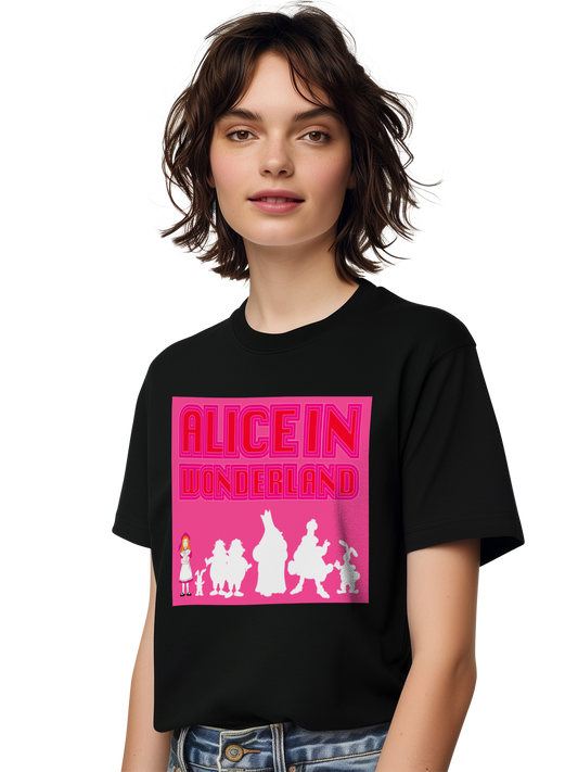 Alice im Wunderland Characters Damen T-Shirt