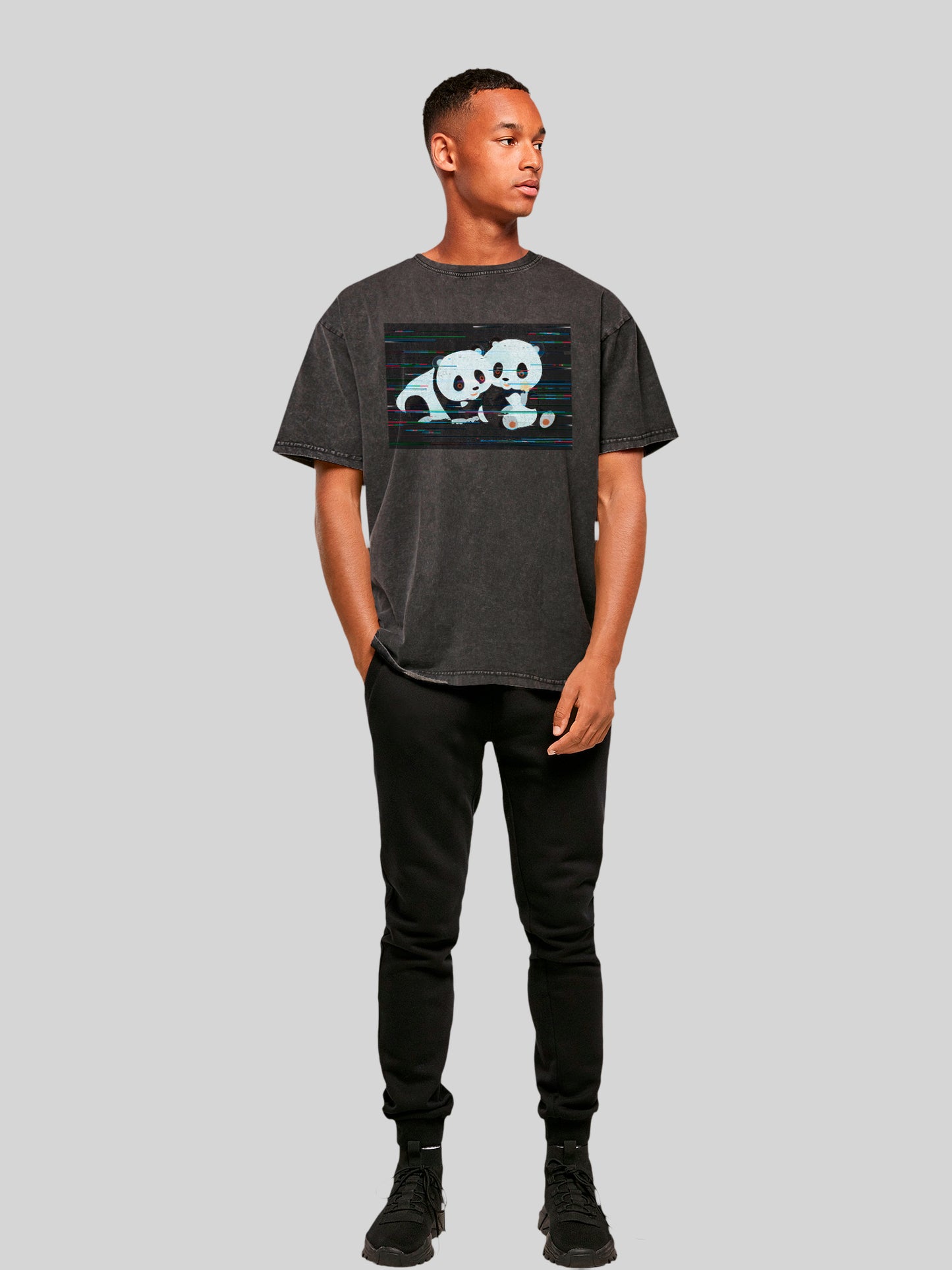 Tao Tao Retro | Heroes of Childhood | Acid Washed Boys Oversize Tee