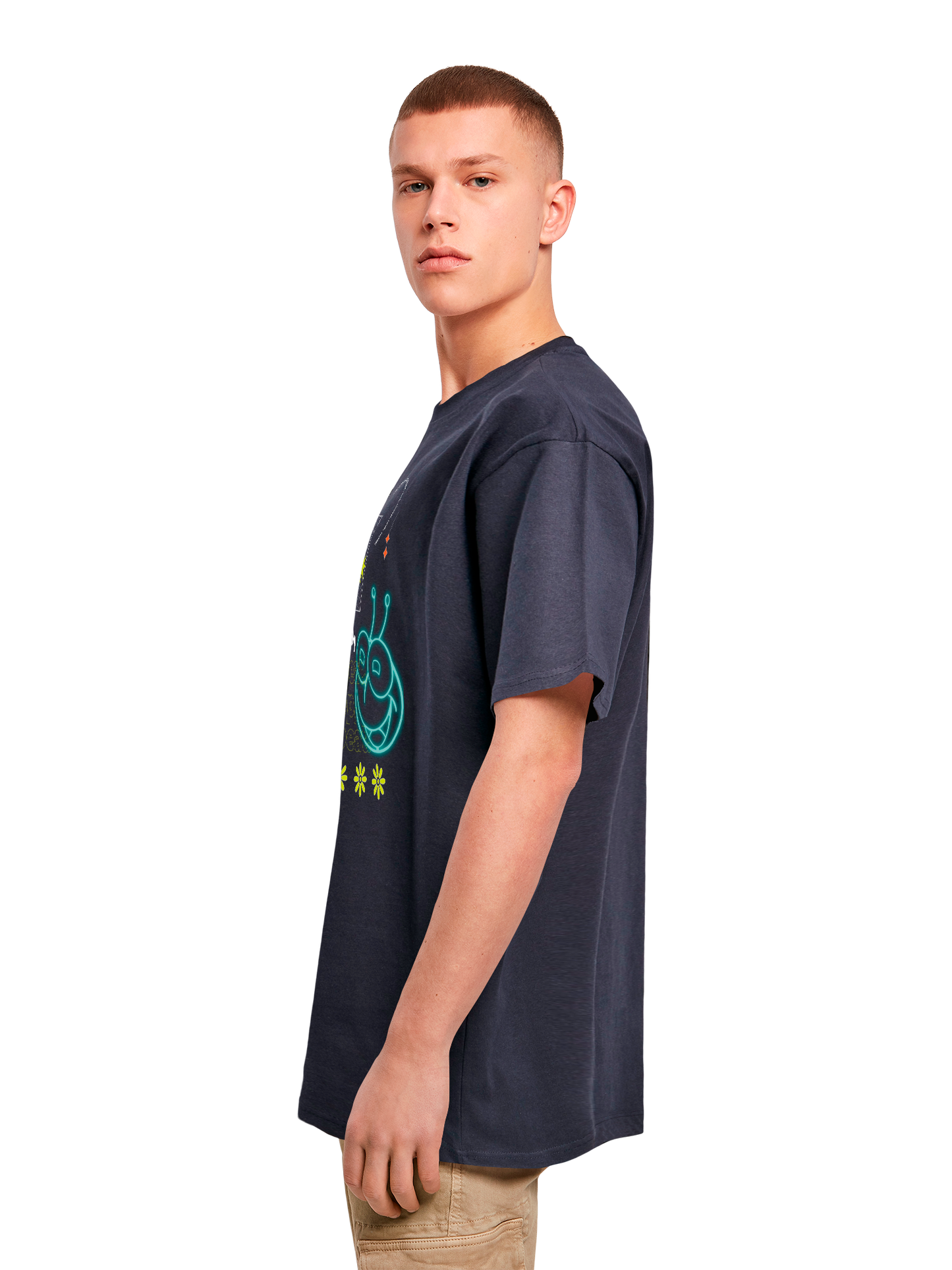 Die Biene Maja Eat Sleep Rave Repeat | Heroes of Childhood | Boys Oversize Tee