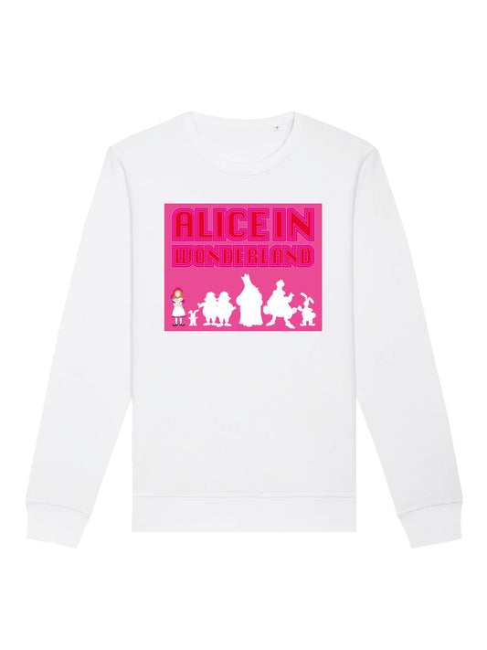 Alice im Wunderland Characters Unisex Sweatshirt