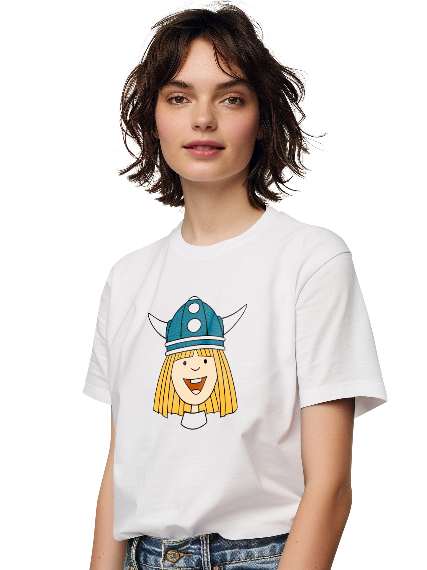 Wickie und die starken Männer Kopf Damen T-Shirt