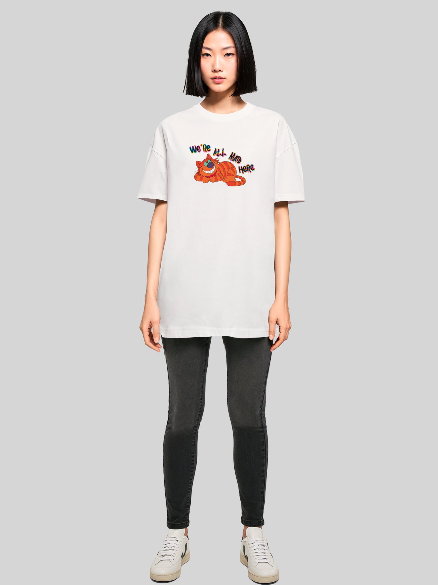 Alice| Mad Here | Boyfriend Tee