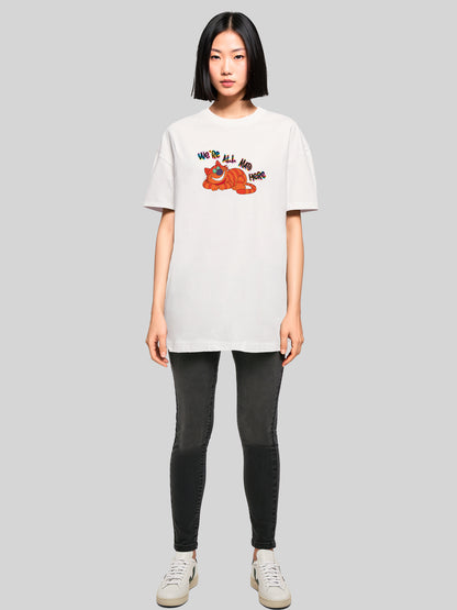 Alice| Mad Here | Boyfriend Tee