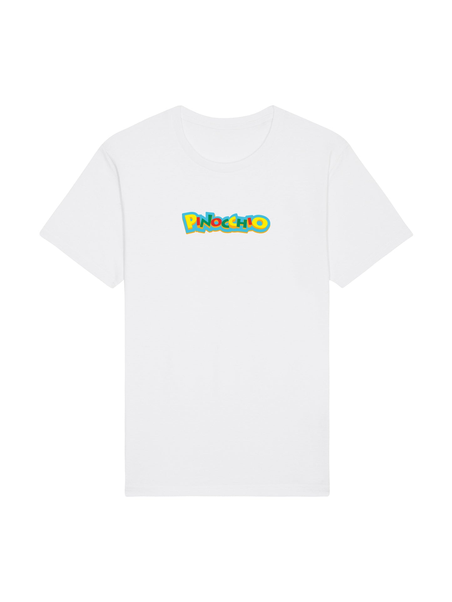 Pinocchio Schriftzug Basic T-Shirt